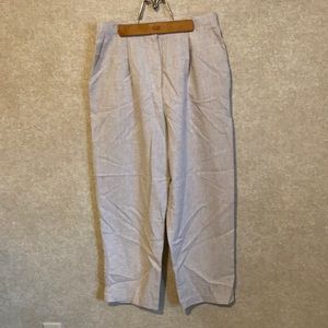 Women’s Beige Linen Pants